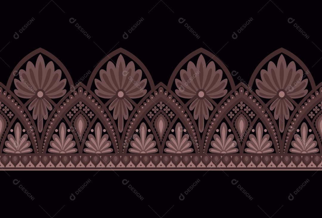 Padrão de Tapete Ilustração Vetor EPS