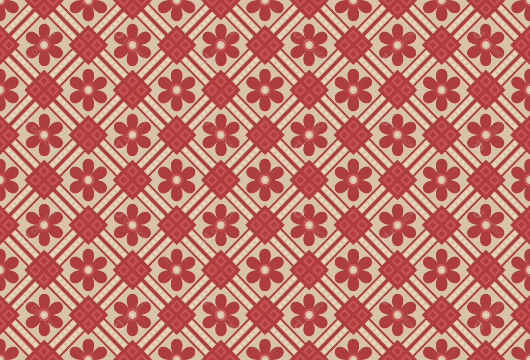 Padrão de Tapete Ilustração Vetor EPS