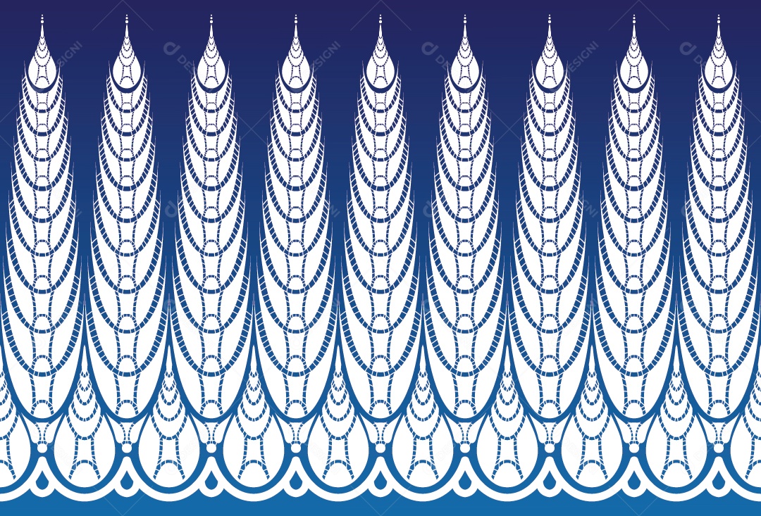 Padrão de Tapete Ilustração Vetor EPS