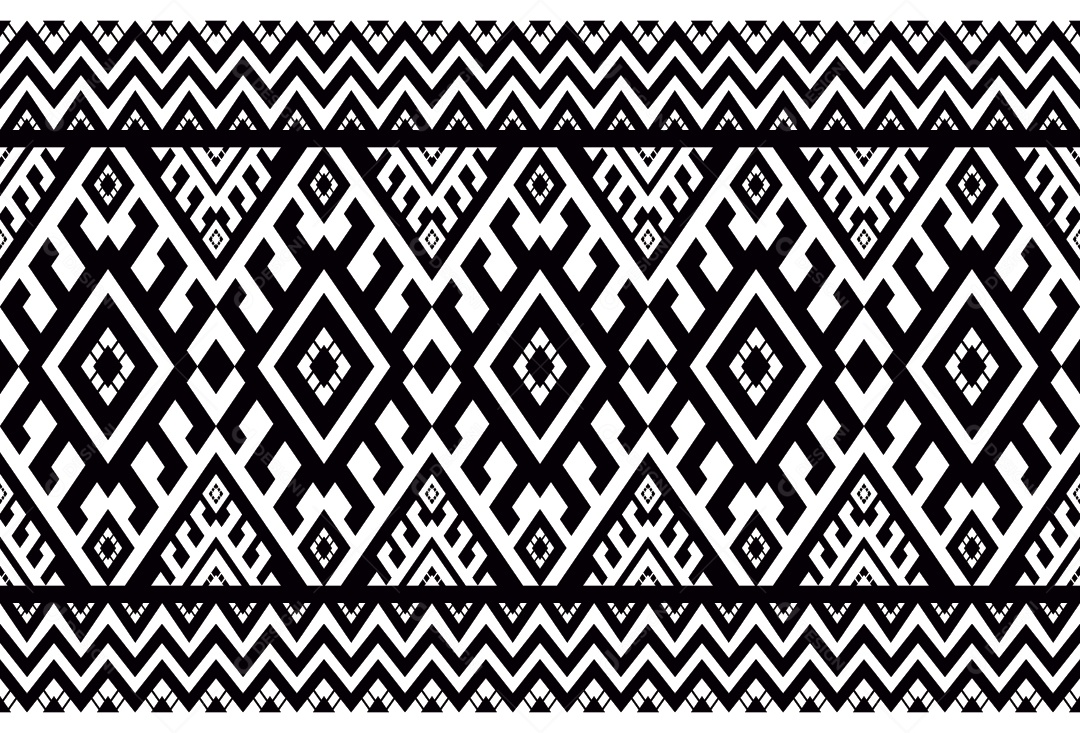 Padrão de Tapete Ilustração Vetor EPS