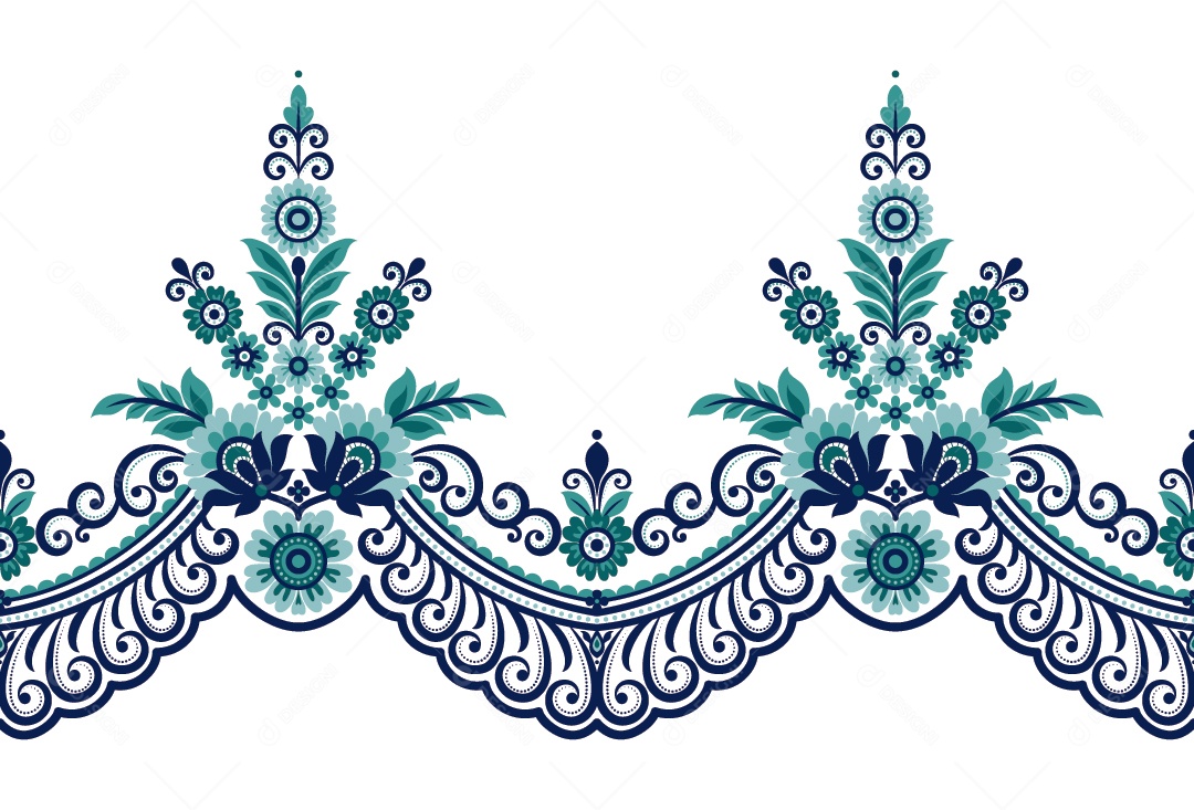 Padrão de Tapete Ilustração Vetor EPS