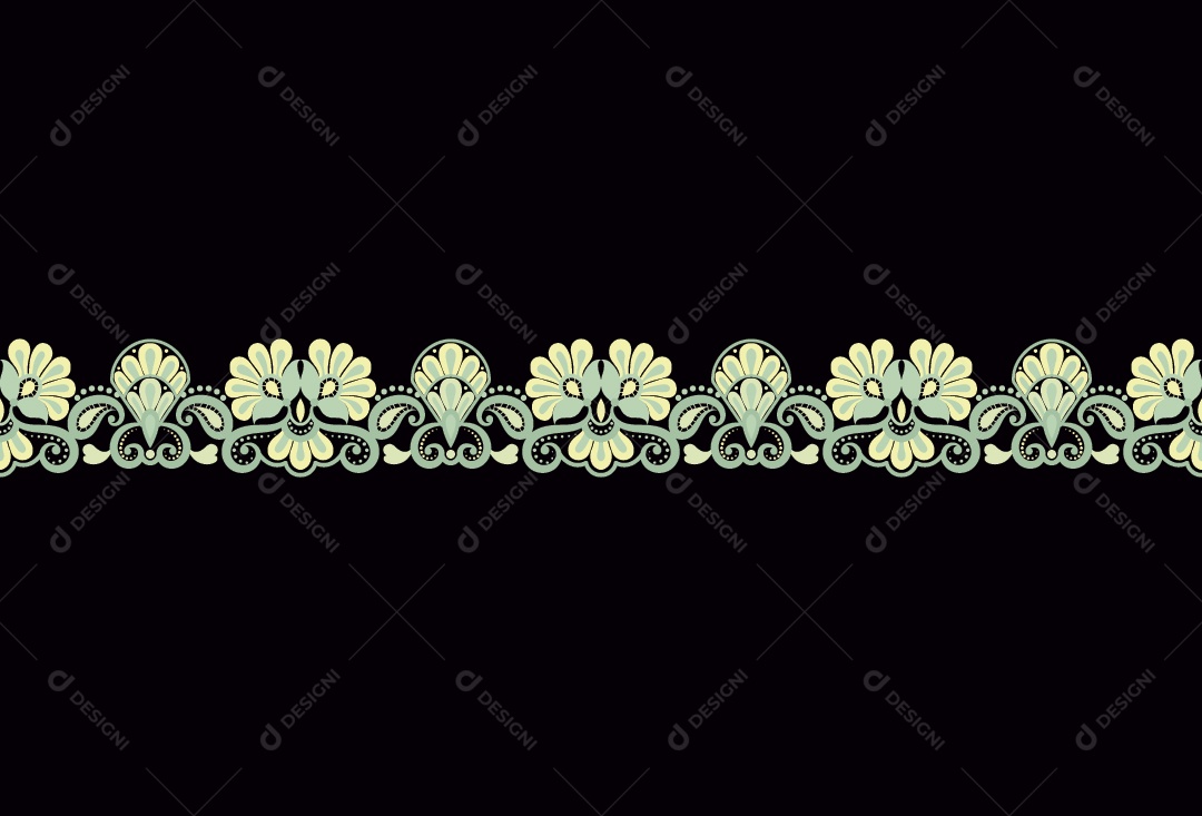 Padrão de Tapete Ilustração Vetor EPS