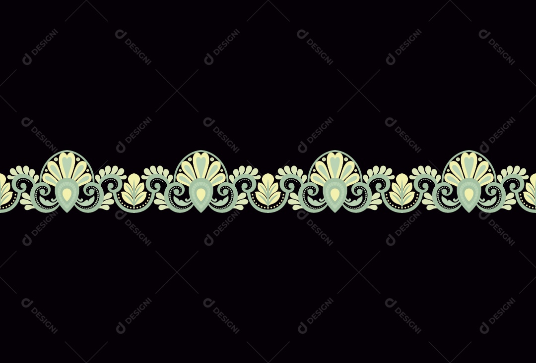 Padrão de Tapete Ilustração Vetor EPS