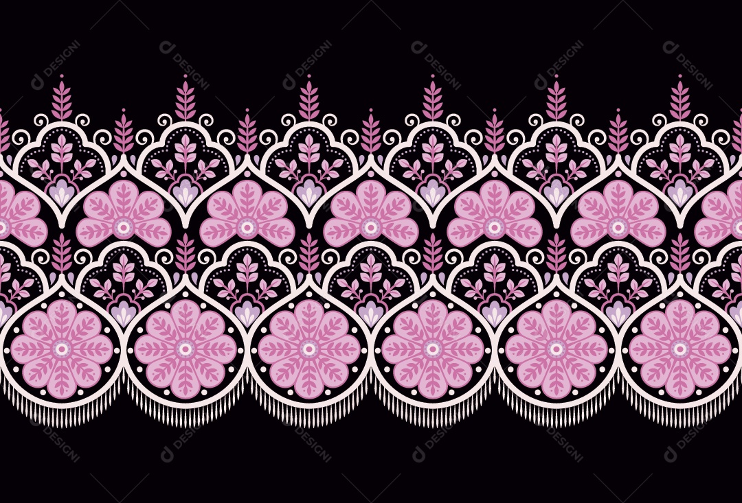 Padrão de Tapete Ilustração Vetor EPS