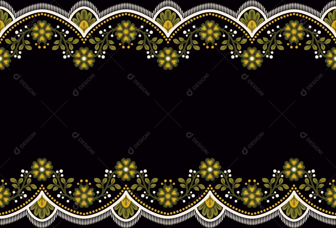 Padrão de Tapete Ilustração Vetor EPS