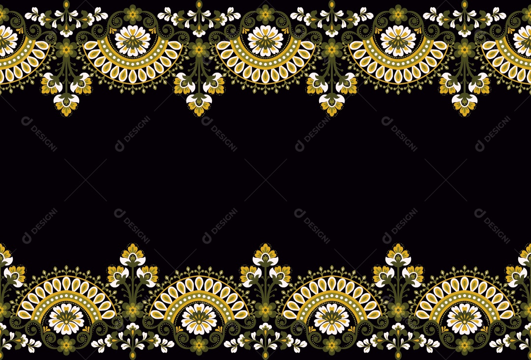 Padrão de Tapete Ilustração Vetor EPS