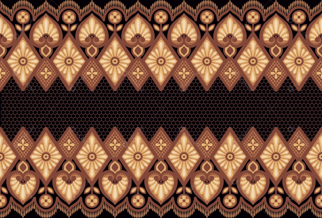 Padrão de Tapete Ilustração Vetor EPS