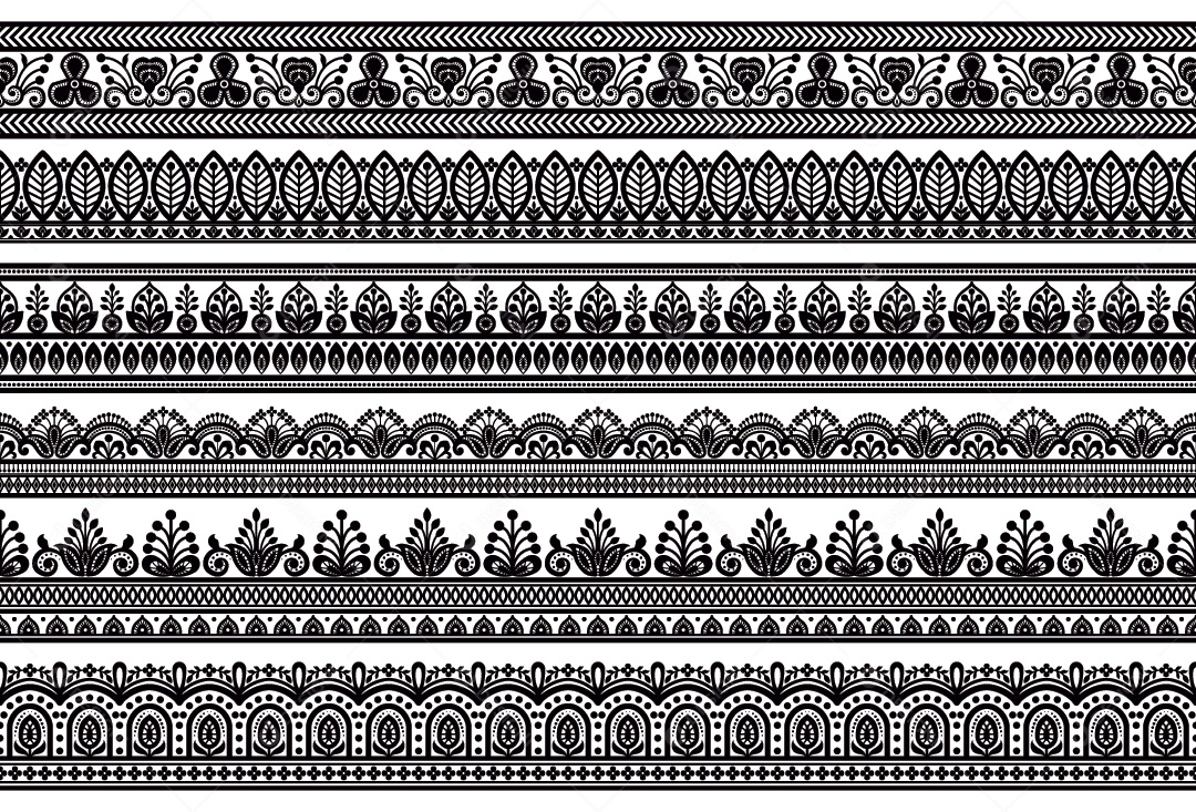 Padrão de Tapete Ilustração Vetor EPS