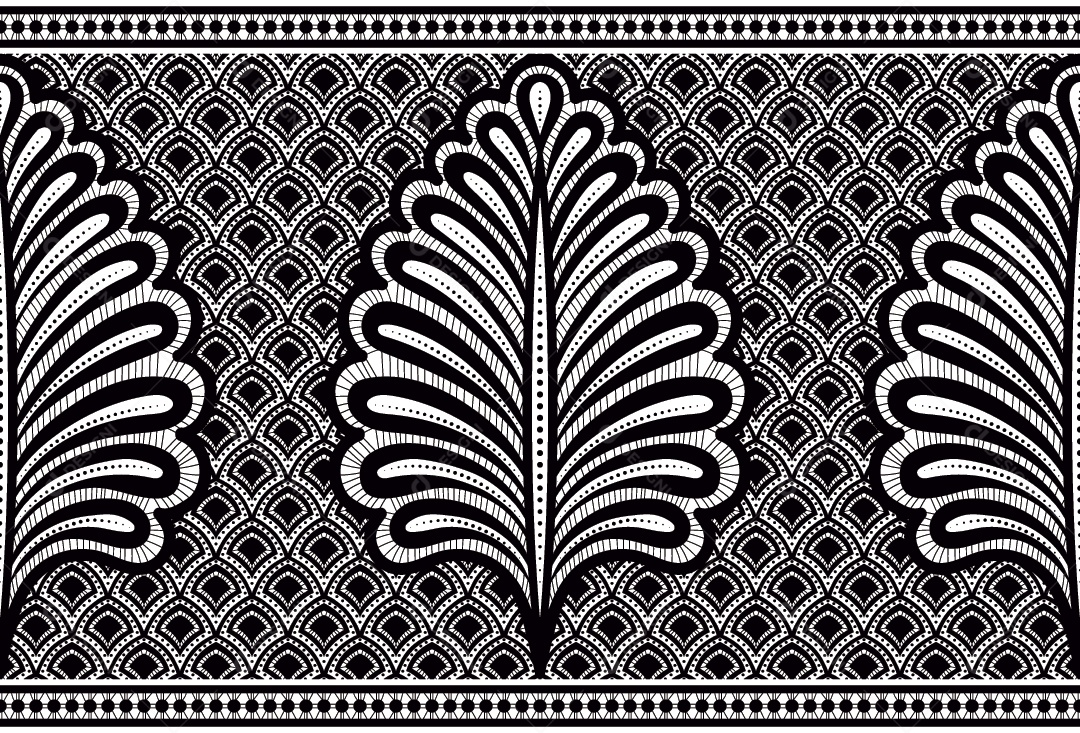 Padrão de Tapete Ilustração Vetor EPS