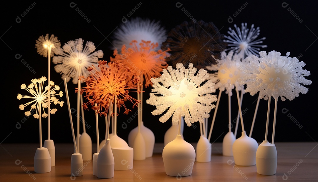 Fogos de artifício de verdade dentro de casa