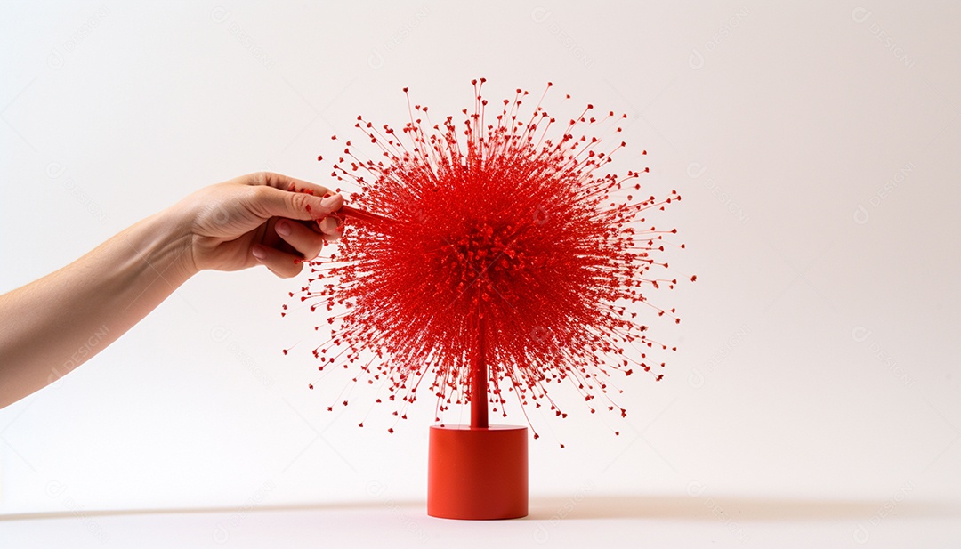 Fogos de artifício de verdade dentro de casa