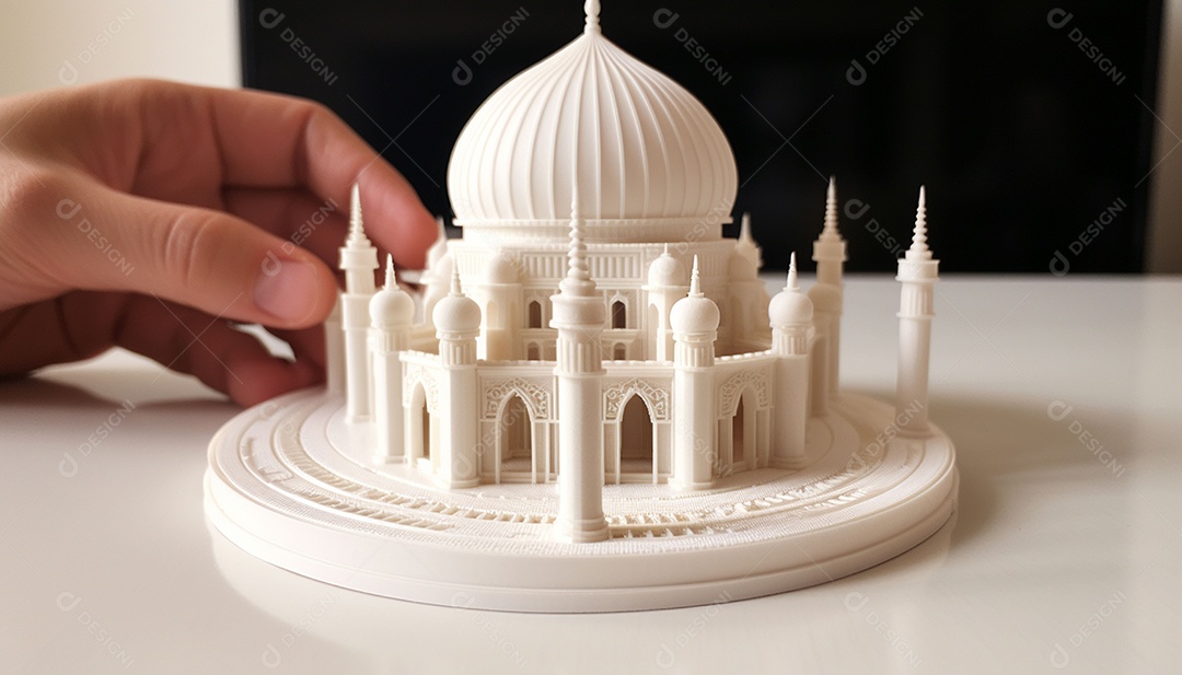 Poster de luzes do Ramadã várias lâmpadas brilhantes penduradas no teto em um fundo azul escuro e título ilustração vetorial Ramadan Kareem