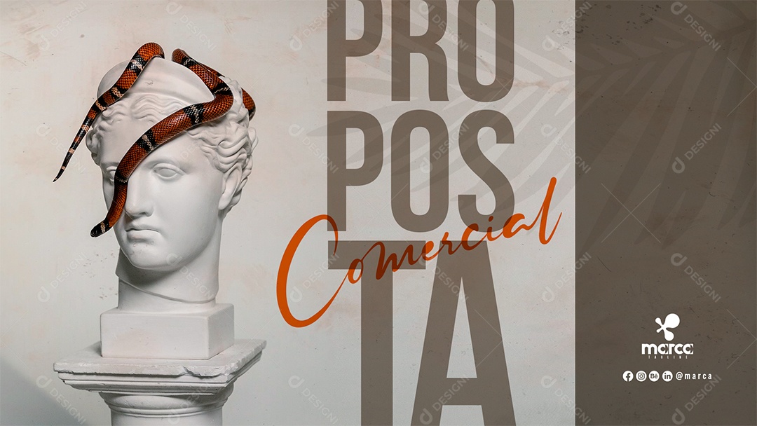 Proposta Comercial Agência de Marketing PSD Editável