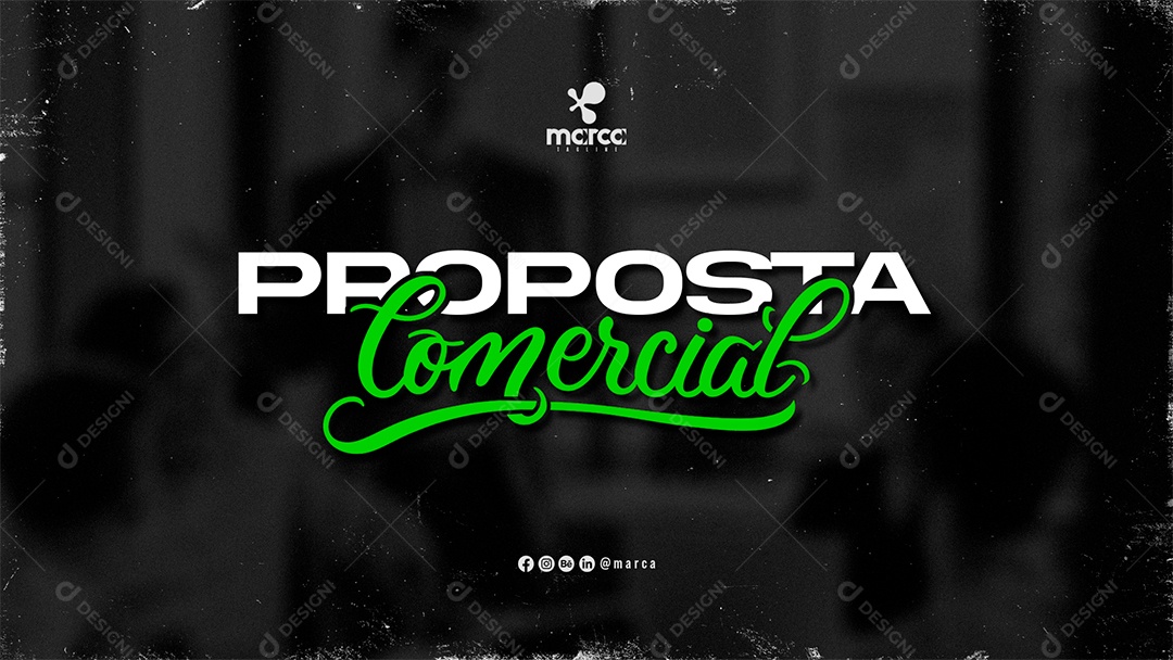 Proposta Comercial Agência de Marketing PSD Editável