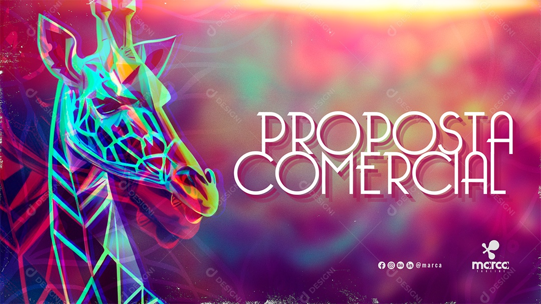 Proposta Comercial Agência de Marketing PSD Editável