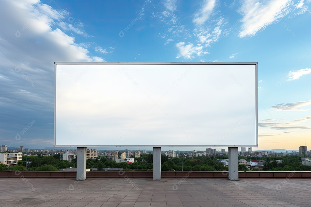 Outdoor em branco Gerado por IA