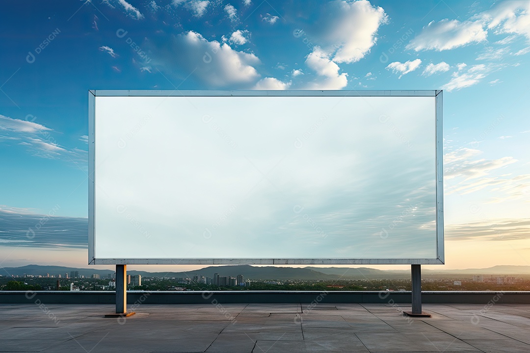 Outdoor em branco Gerado por IA