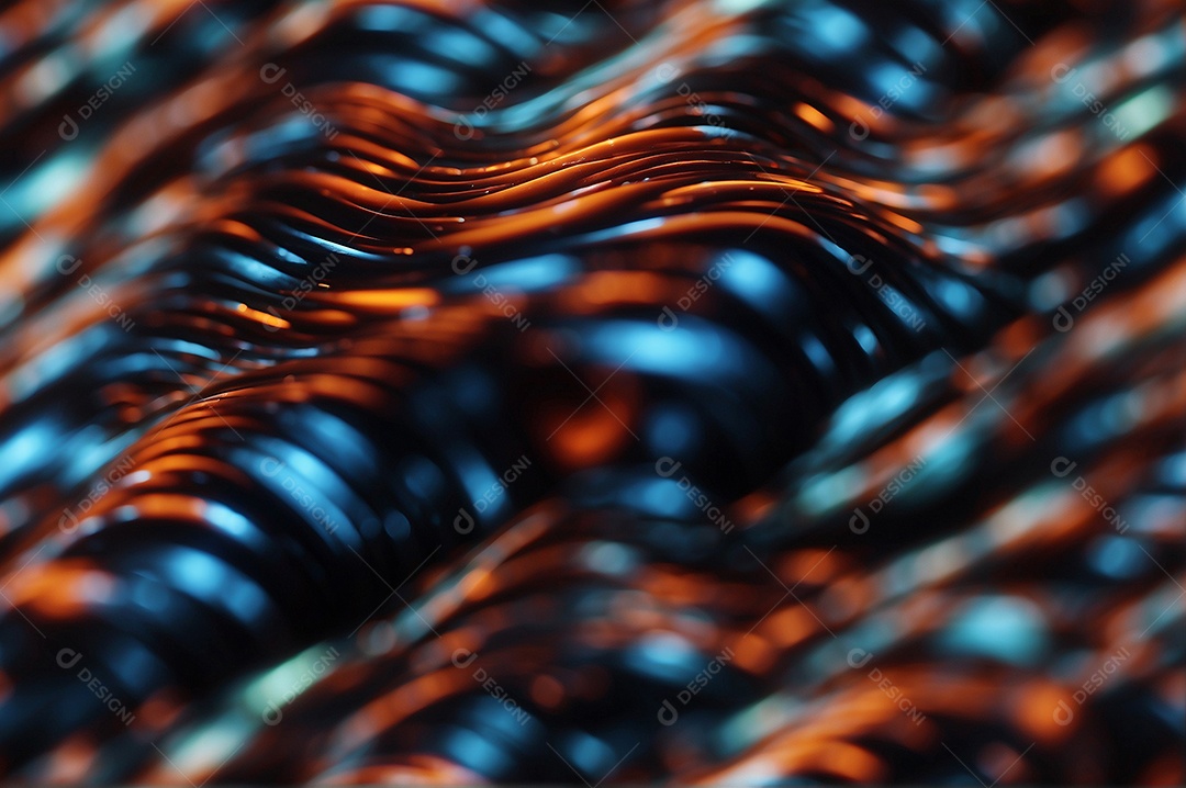 Fundo de padrões neurais altamente detalhado