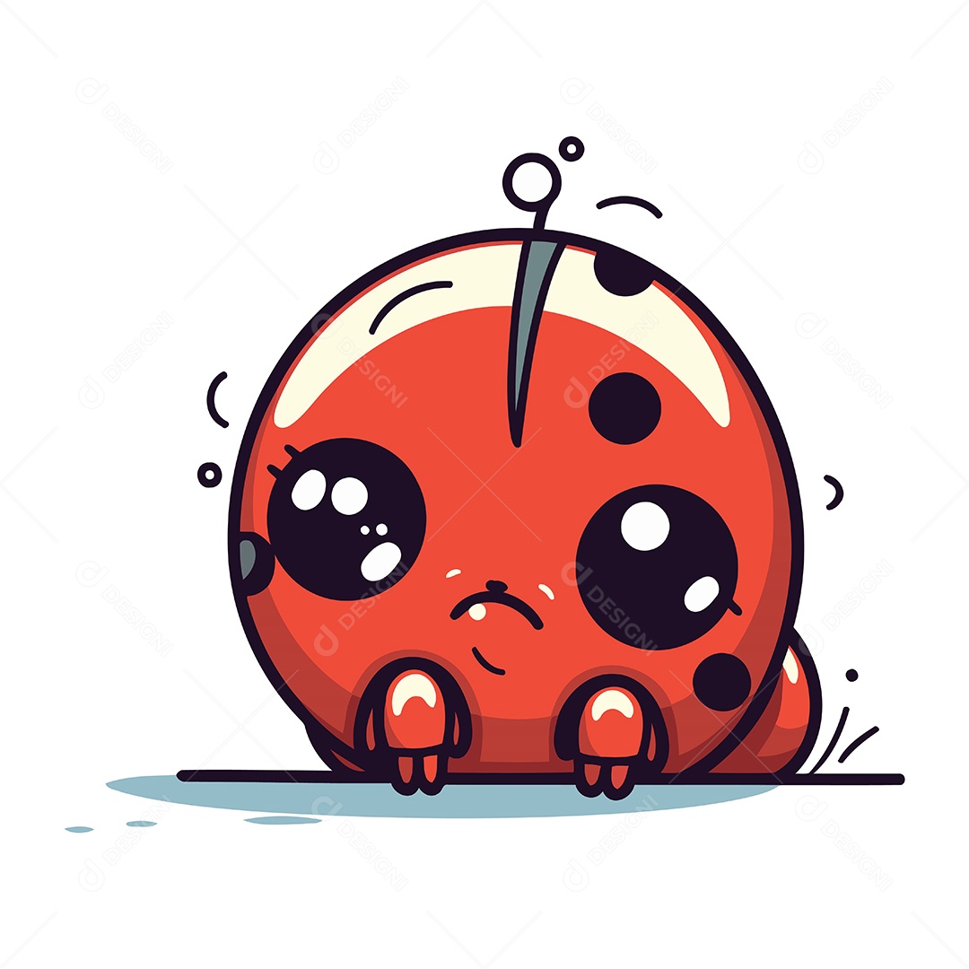 Borboleta Desenho Animado Ilustração Vetor EPS