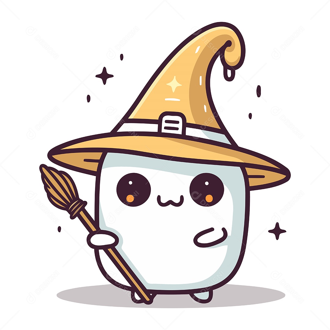 Mostro Desenho Animado Ilustração Vetor EPS