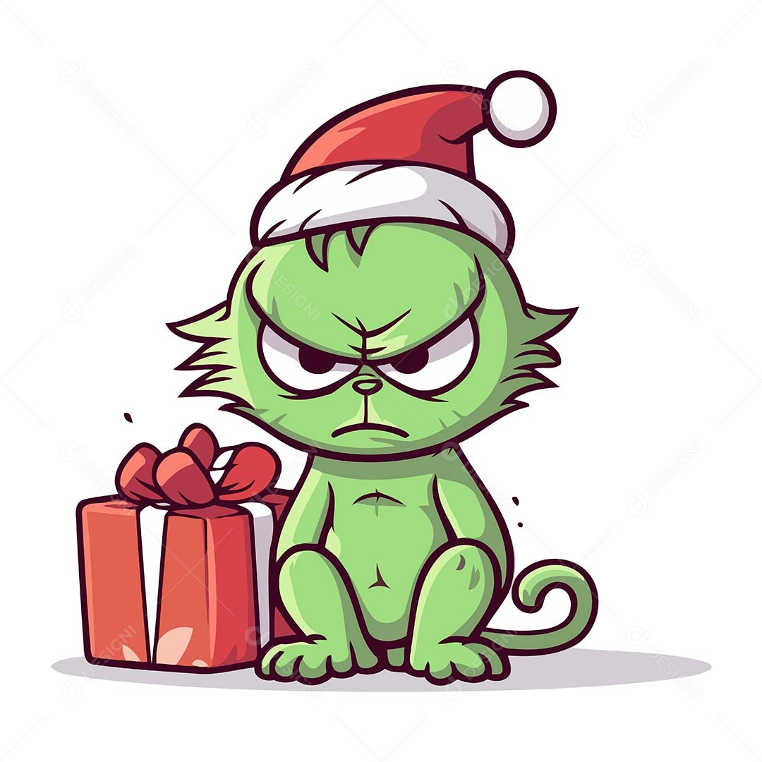 Monstro Desenho Animado Ilustração Vetor EPS