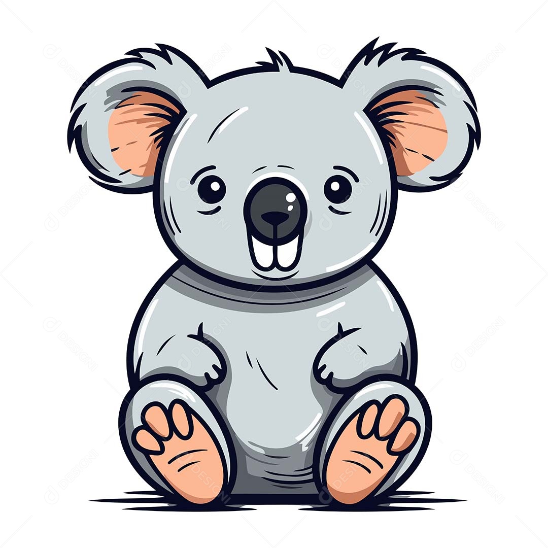 Cola Desenho Animado Ilustração Vetor EPS