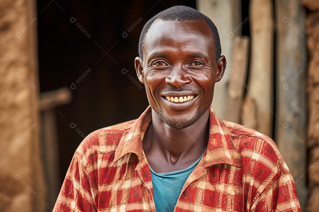 Lindo homem africano