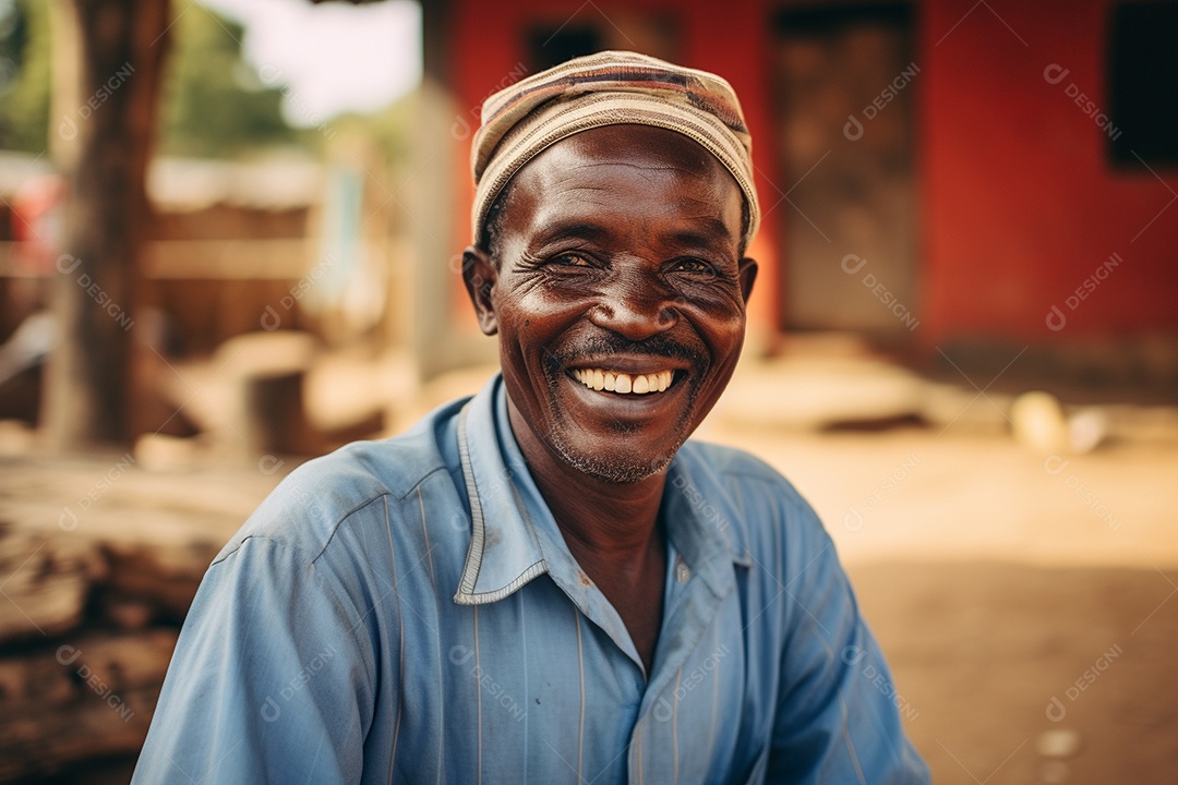 Lindo homem africano