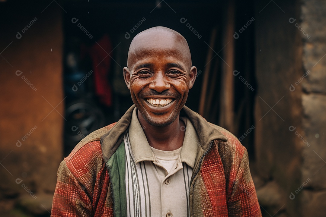 Lindo homem africano