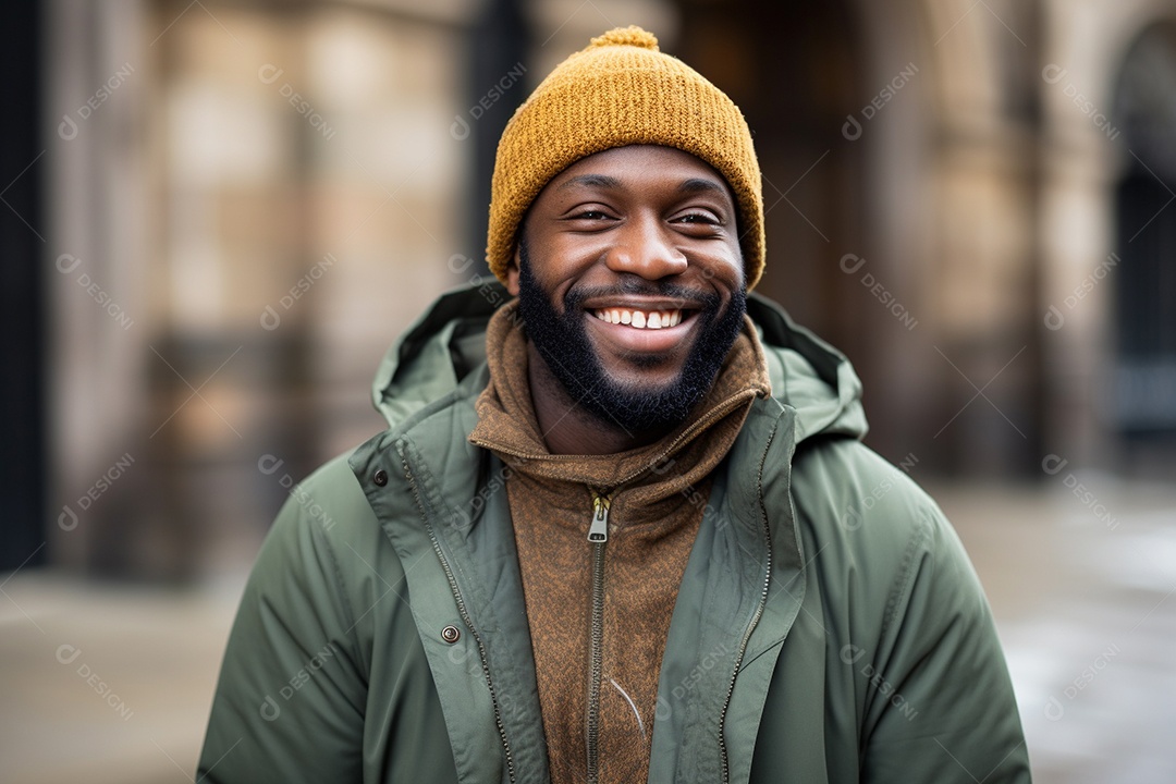 Lindo homem africano