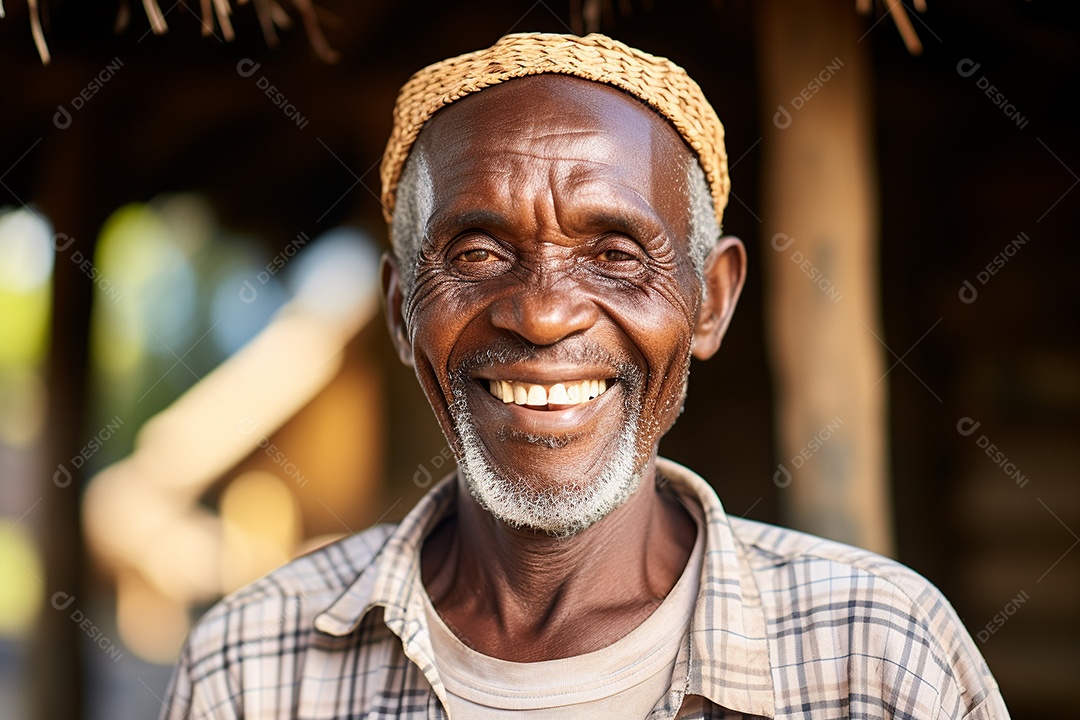 Lindo homem africano