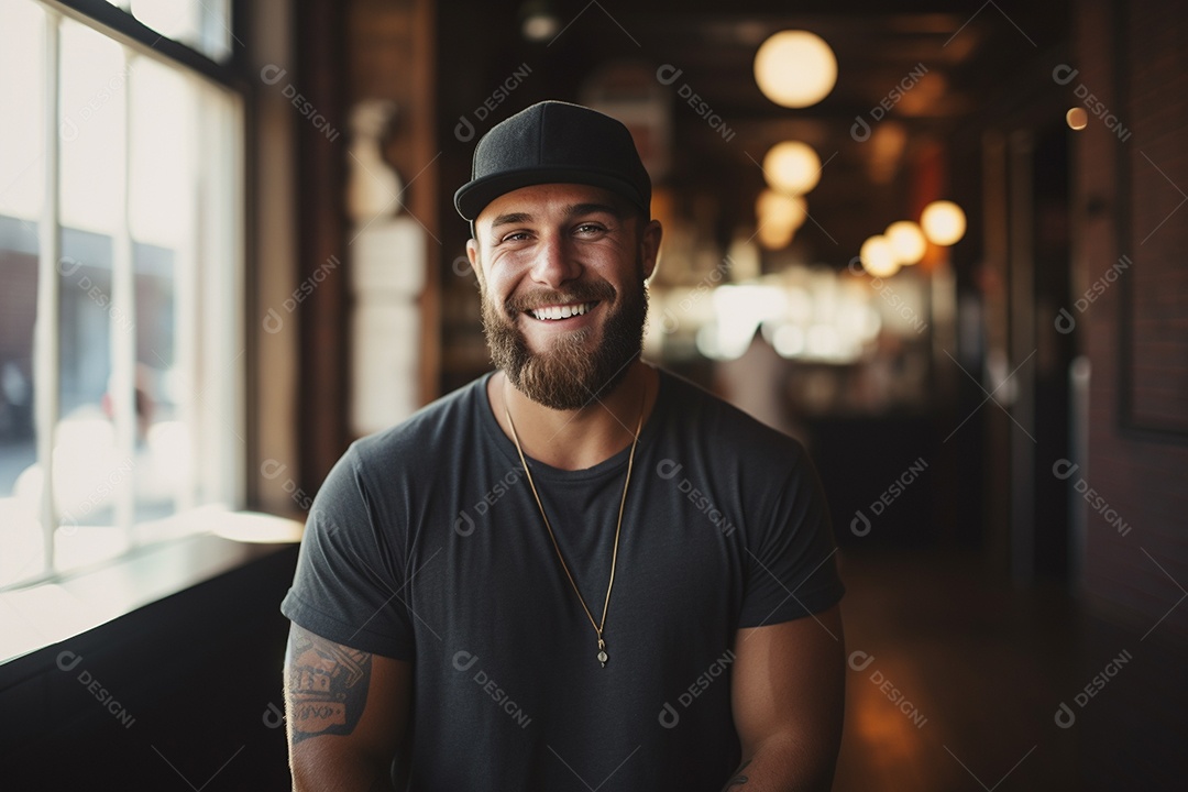 Lindo homem americano