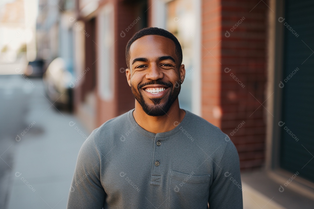 Lindo homem americano