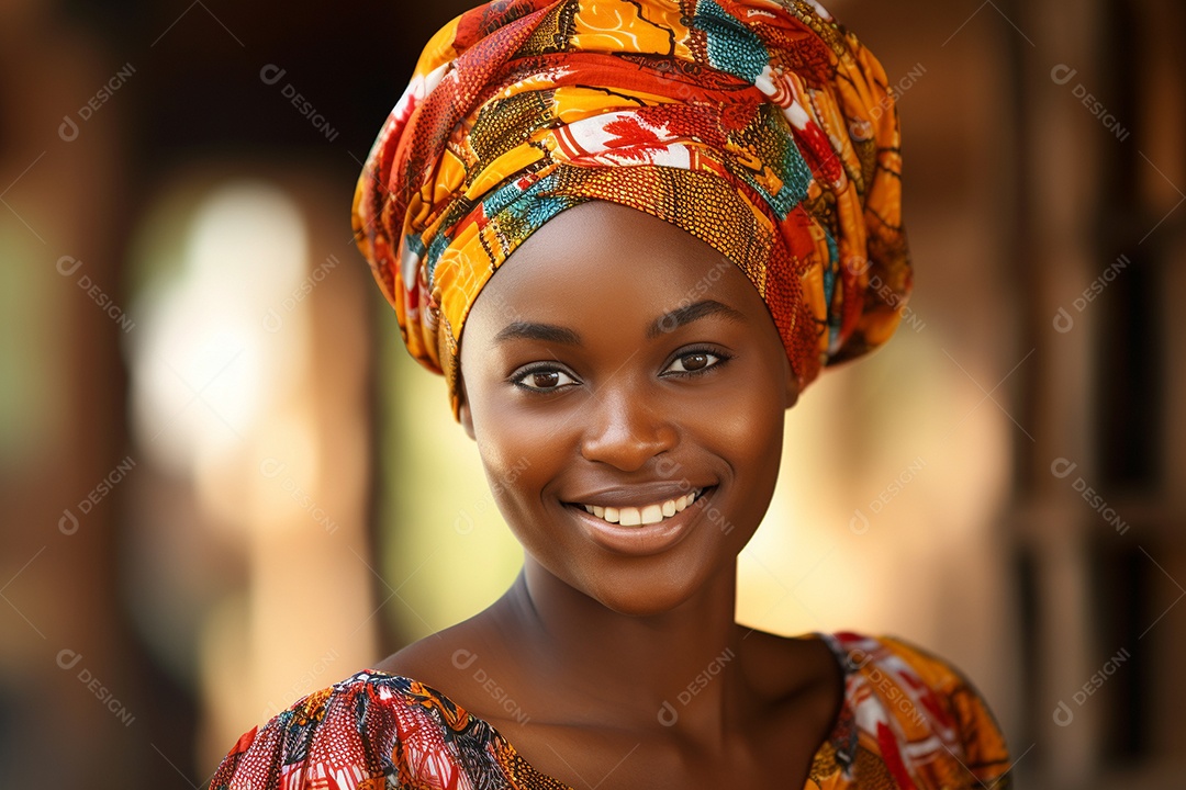 Linda mulher africana