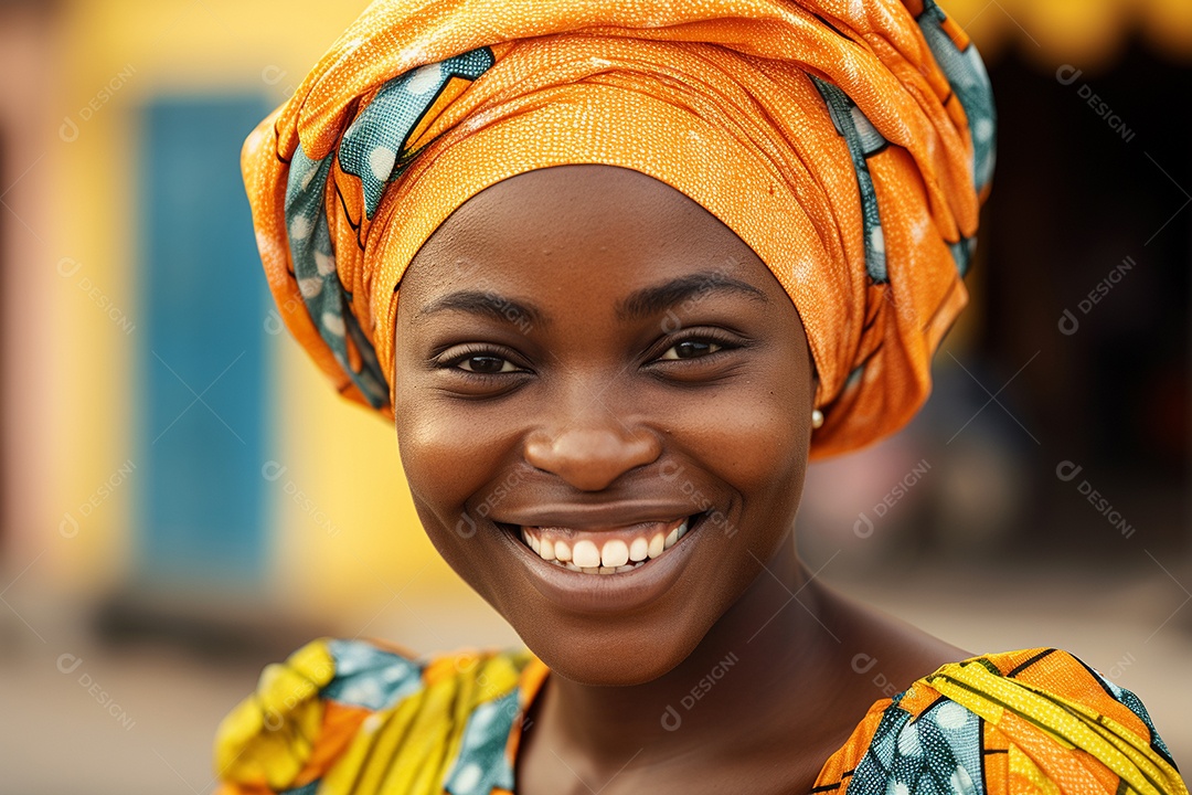 Linda mulher africana