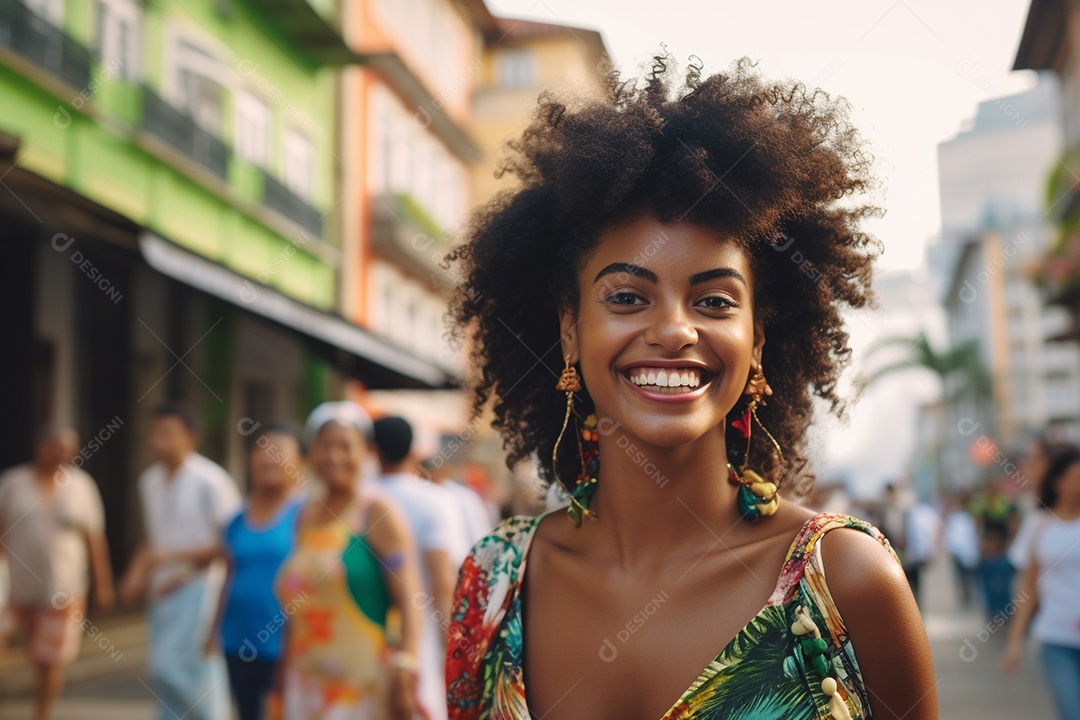 Mulher turista do Rio de Janeiro