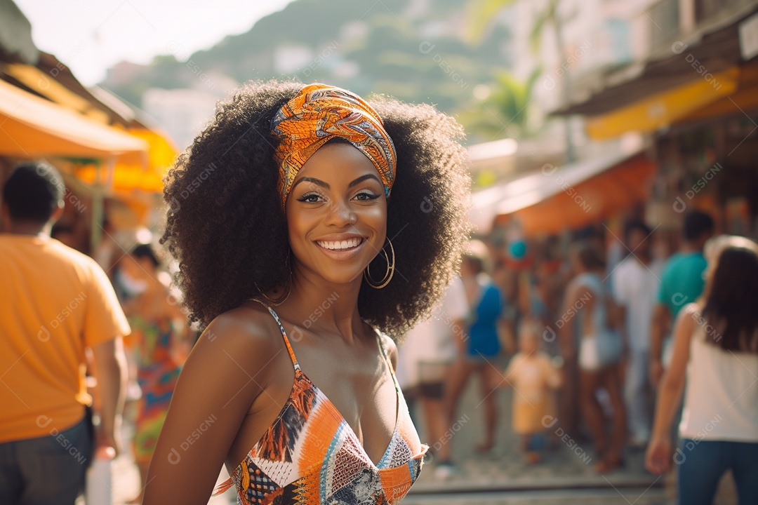 Mulher turista do Rio de Janeiro