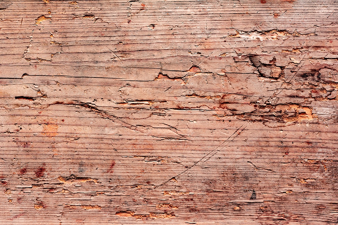 Textura, madeira, parede, pode ser usada como fundo. Textura de madeira com arranhões e rachaduras