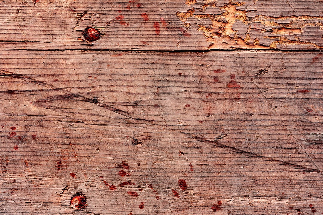 Textura, madeira, parede, pode ser usada como fundo. Textura de madeira com arranhões e rachaduras