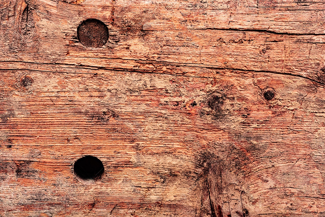 Textura, madeira, parede, pode ser usada como fundo. Textura de madeira com arranhões e rachaduras