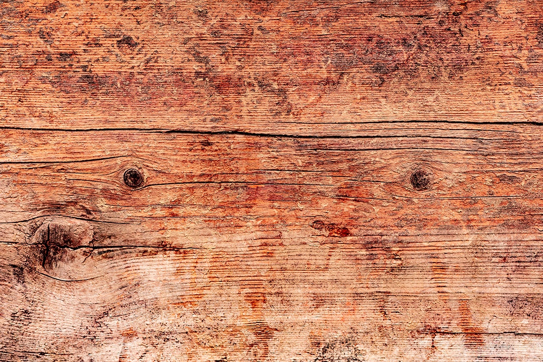 Textura, madeira, parede, pode ser usada como fundo. Textura de madeira com arranhões e rachaduras