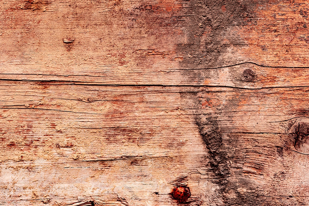 Textura, madeira, parede, pode ser usada como fundo. Textura de madeira com arranhões e rachaduras