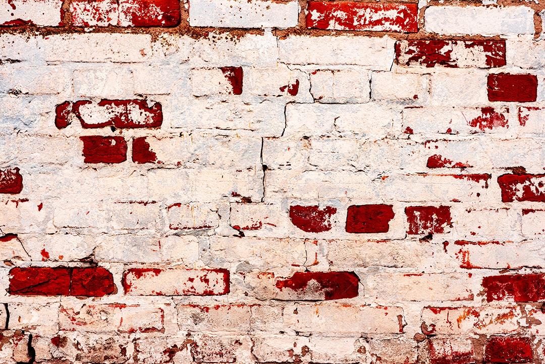 Fundo velho preto e branco da textura da parede de tijolo