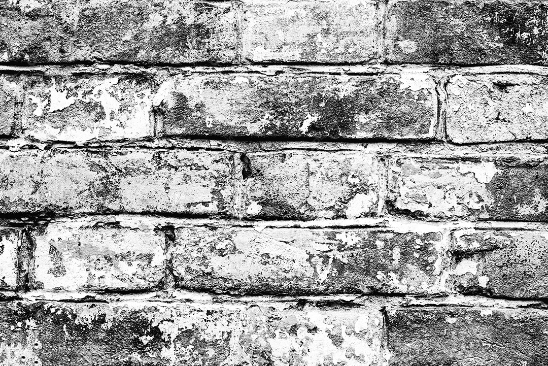 Textura, tijolo, parede, pode ser usado como fundo. Textura de tijolo com arranhões e rachaduras