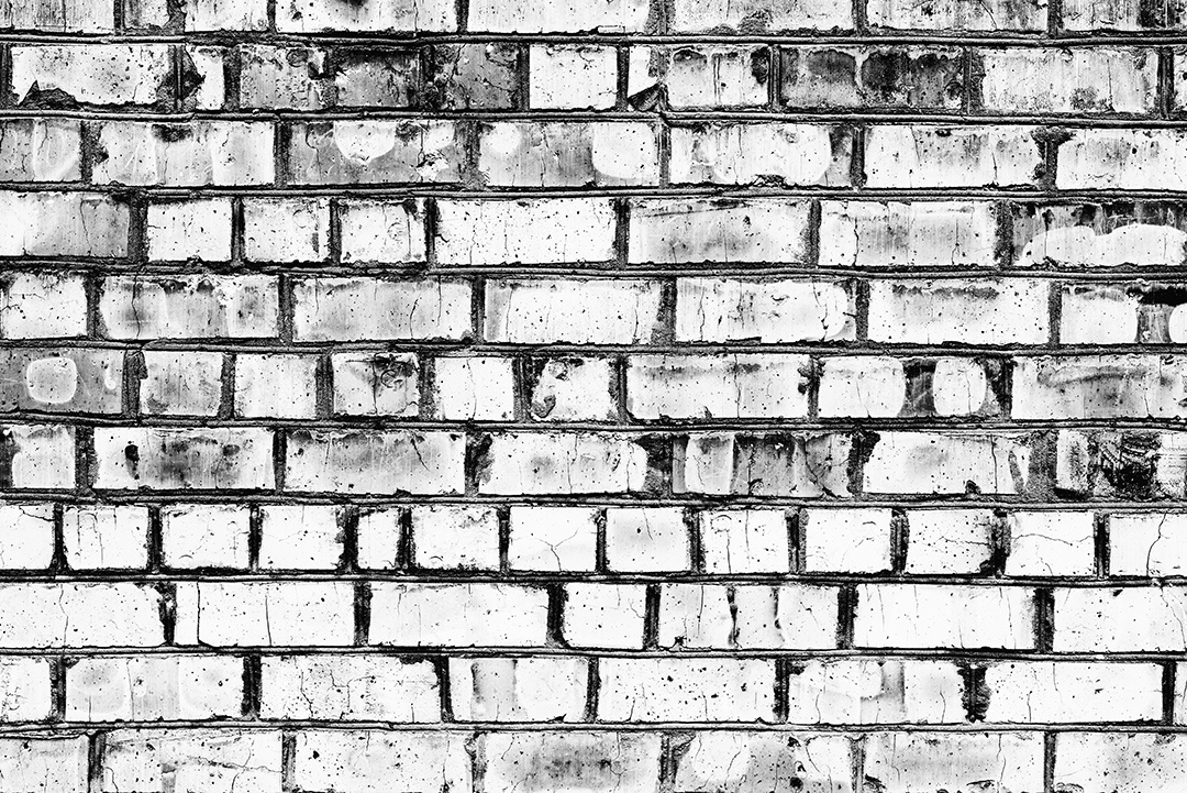 Textura, tijolo, parede, pode ser usado como fundo. Textura de tijolo com arranhões e rachaduras