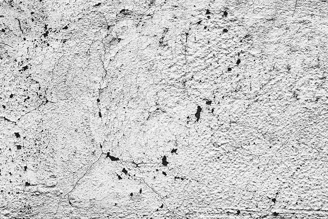 Textura, parede, concreto, pode ser usado como fundo. Fragmento de parede com arranhões e rachaduras