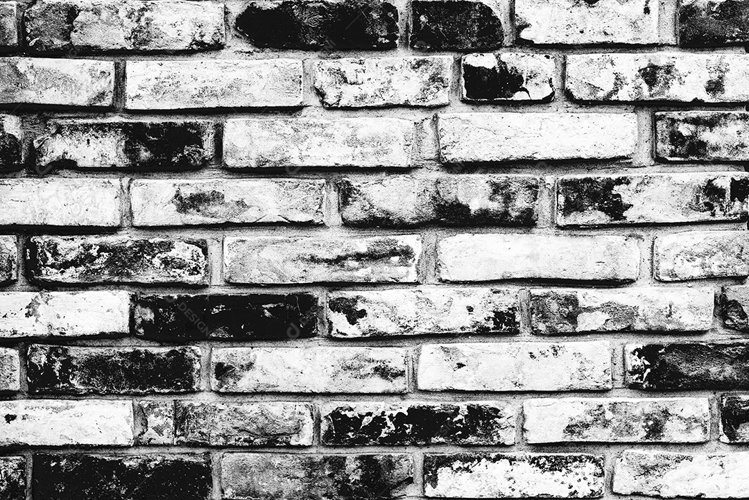 Textura de parede de tijolo preto, superfície de tijolo para fundo. Papel de parede vintage