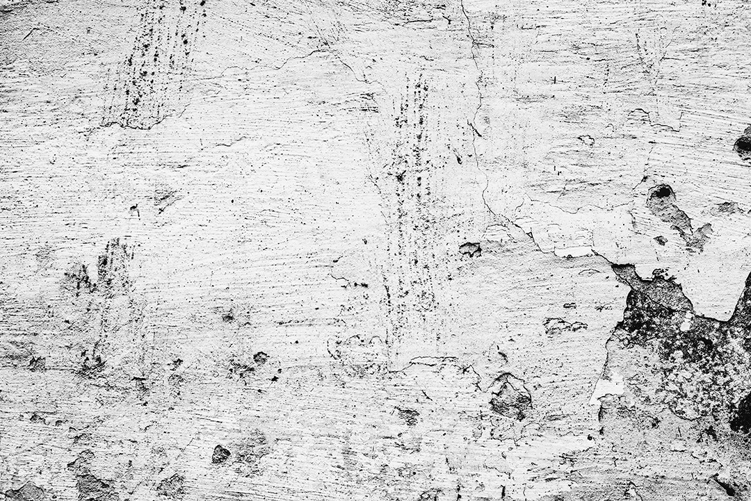 Textura, parede, concreto, pode ser usado como fundo. Fragmento de parede com arranhões e rachaduras