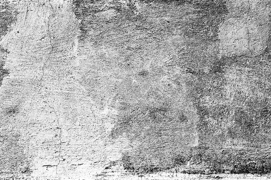 Textura, parede, concreto, pode ser usado como fundo. Fragmento de parede com arranhões e rachaduras