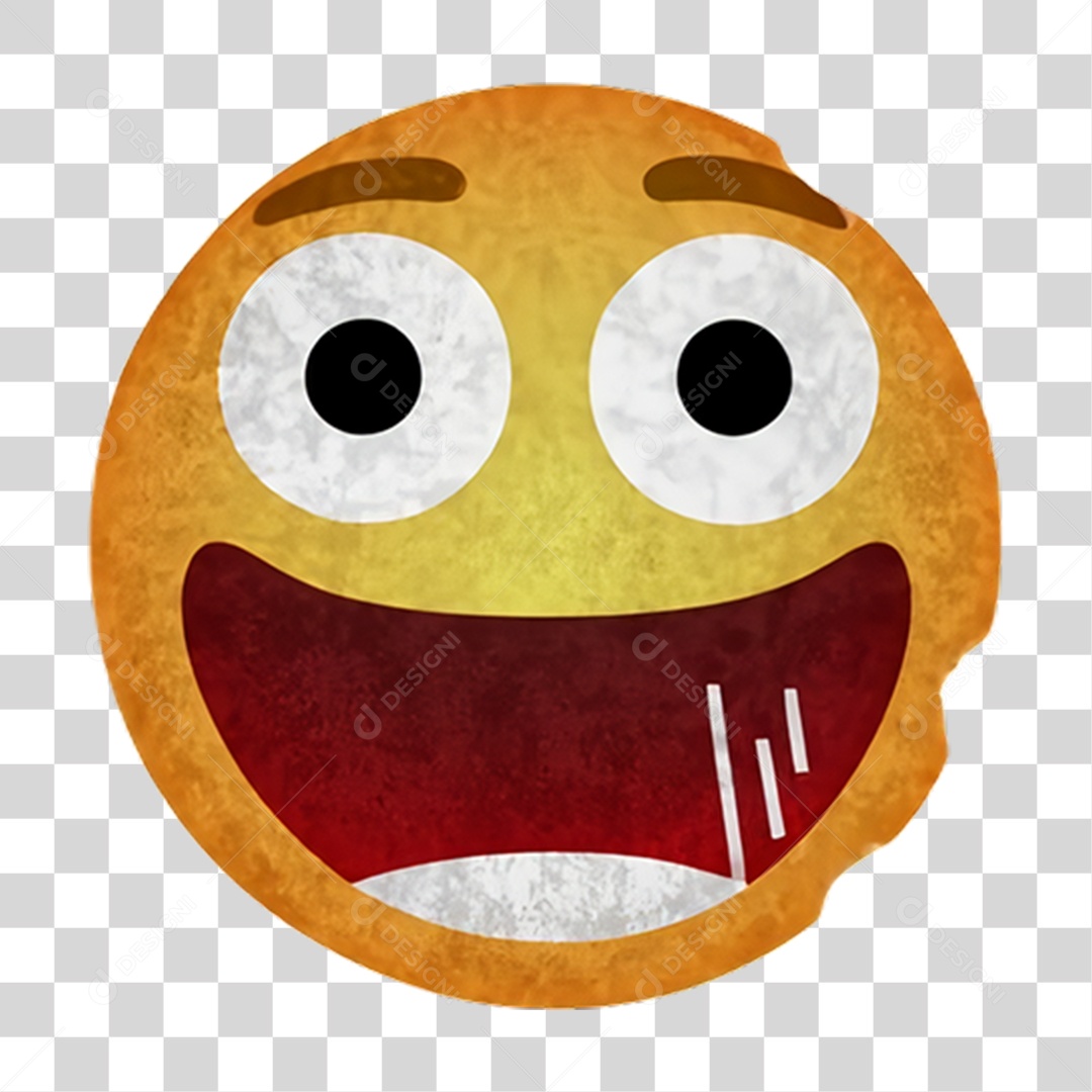 Sticker Emojis Carinha PNG Transparente